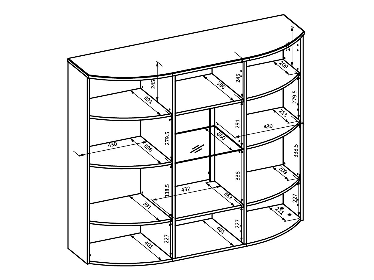 Aparador Tenelmo 108