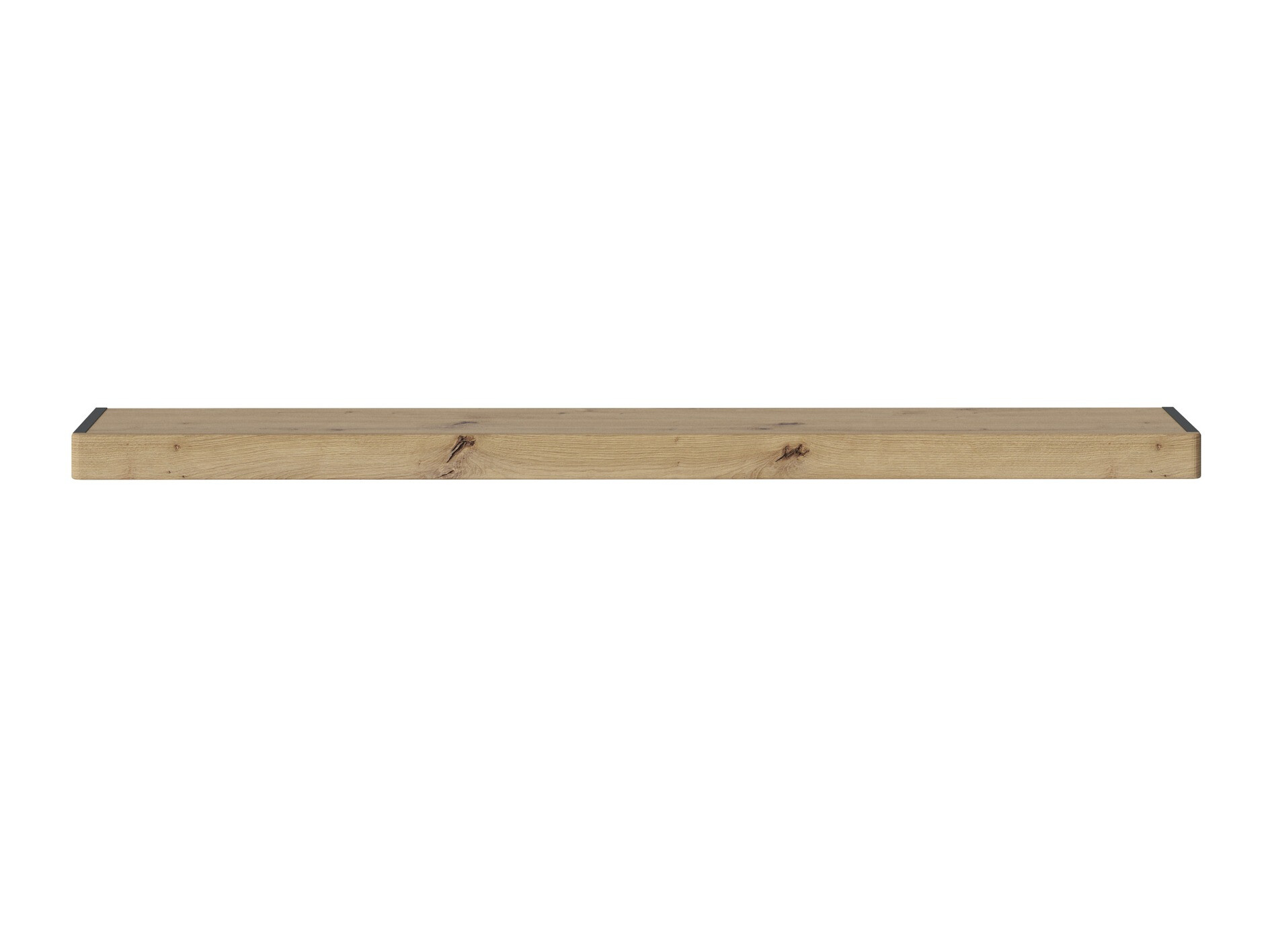 Estantería de pared Venlori 125 (Roble Artisan)
