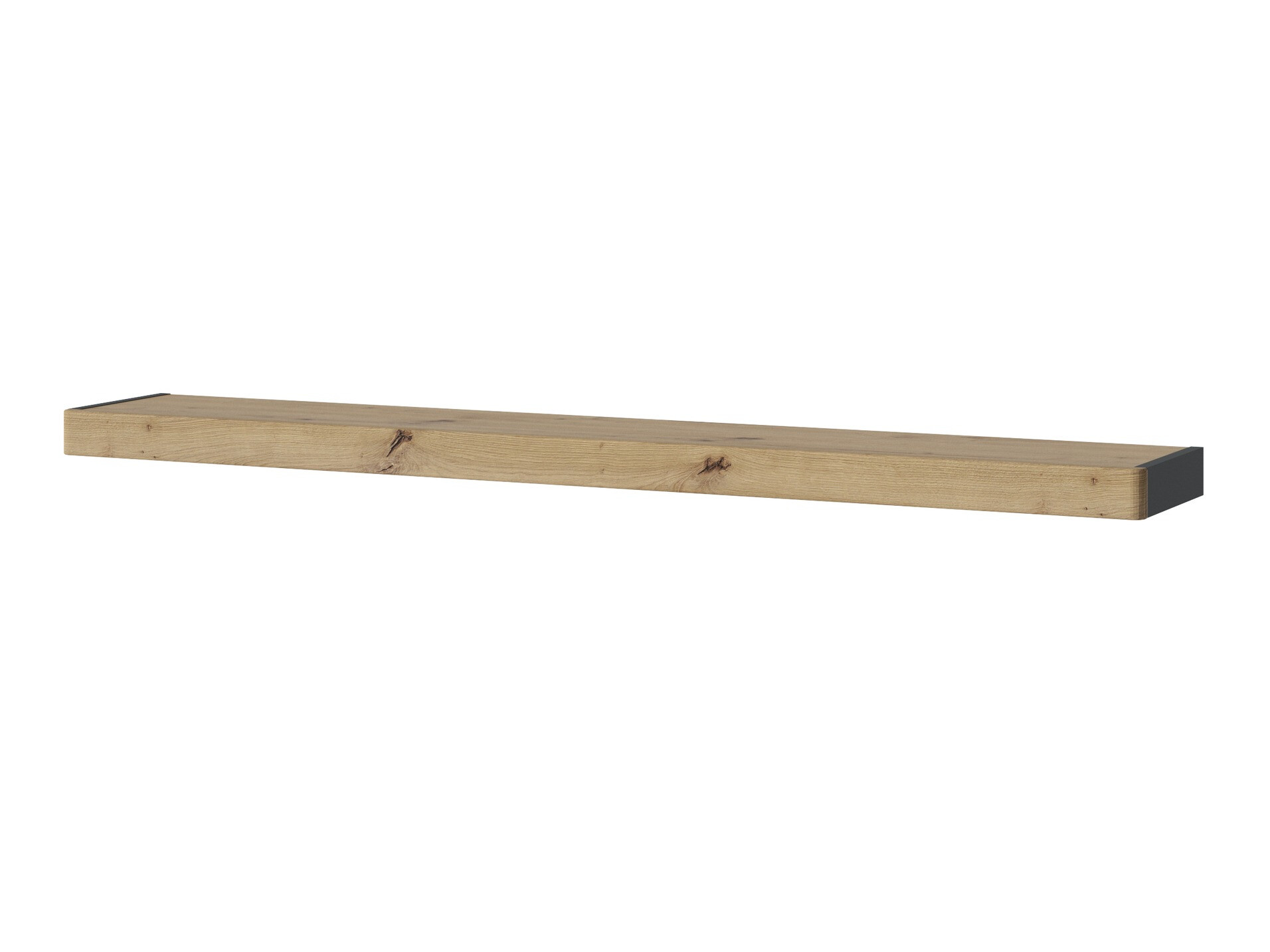Estantería de pared Venlori 125 (Roble Artisan)