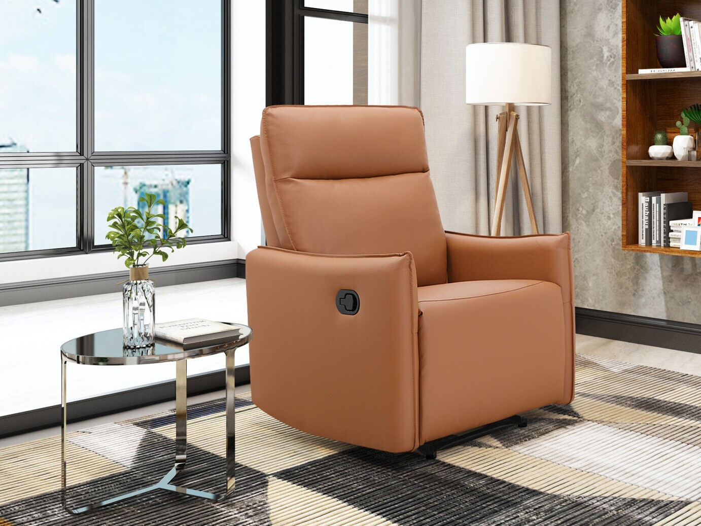 Sillón reclinable Tulsa 643 (Marrón)