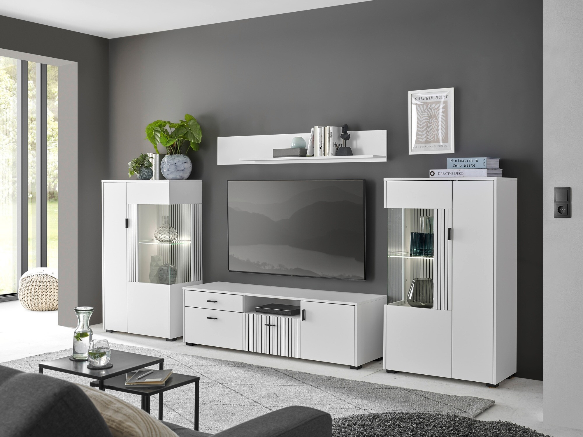 Conjunto de salón Belmelu 122 (Blanco)