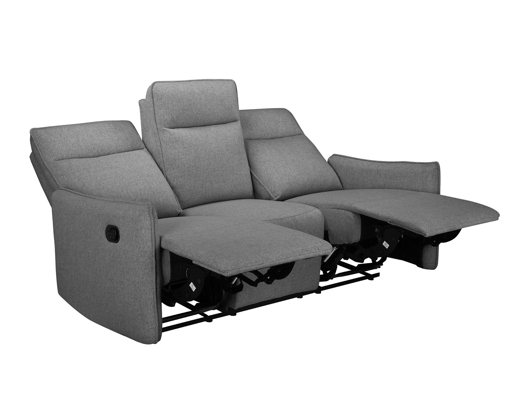 Sofá reclinable Tulsa 648 (Antracita)