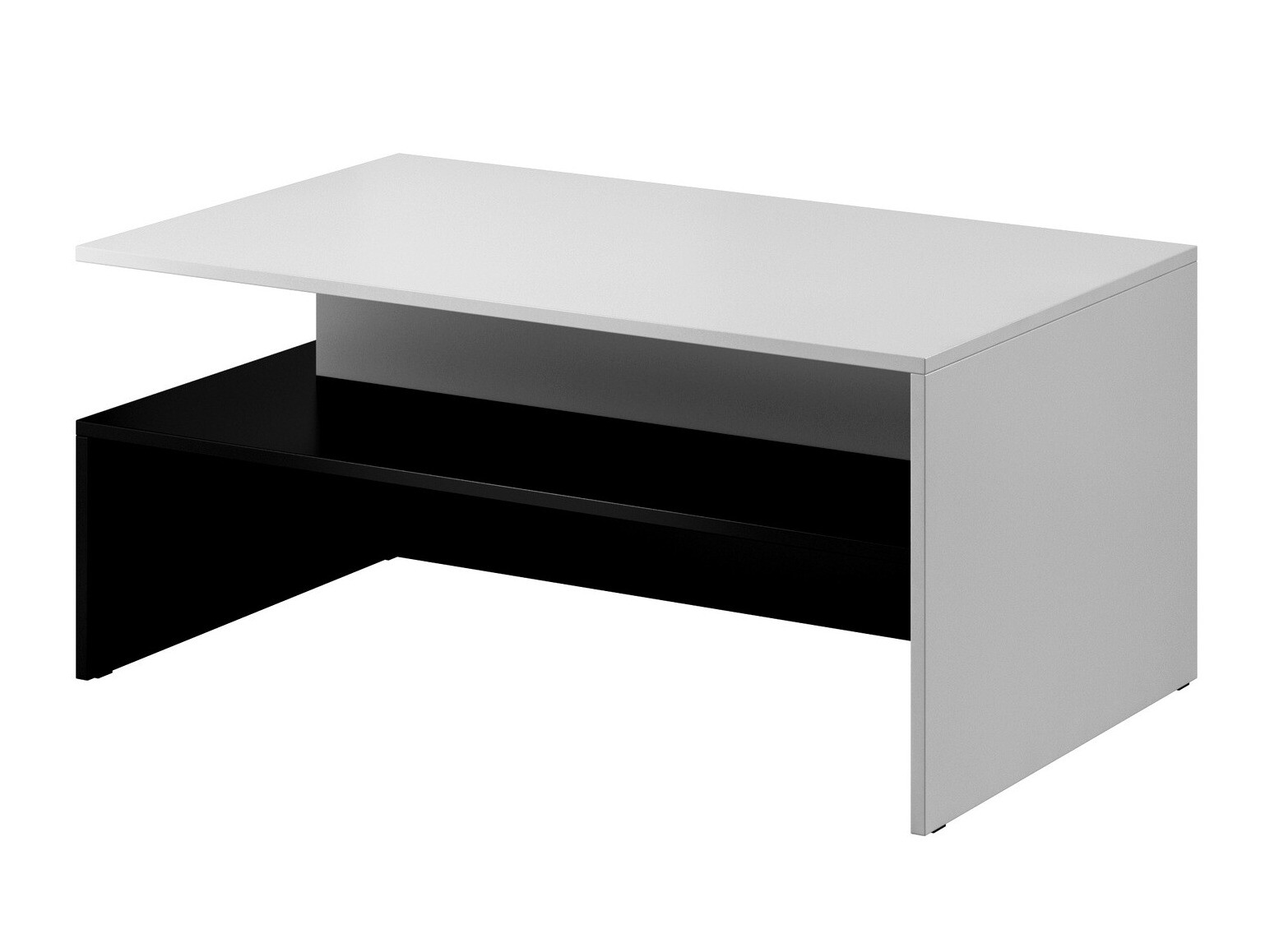 Conjunto de salón Serodeu 106 (Blanco + Blanco brillante)