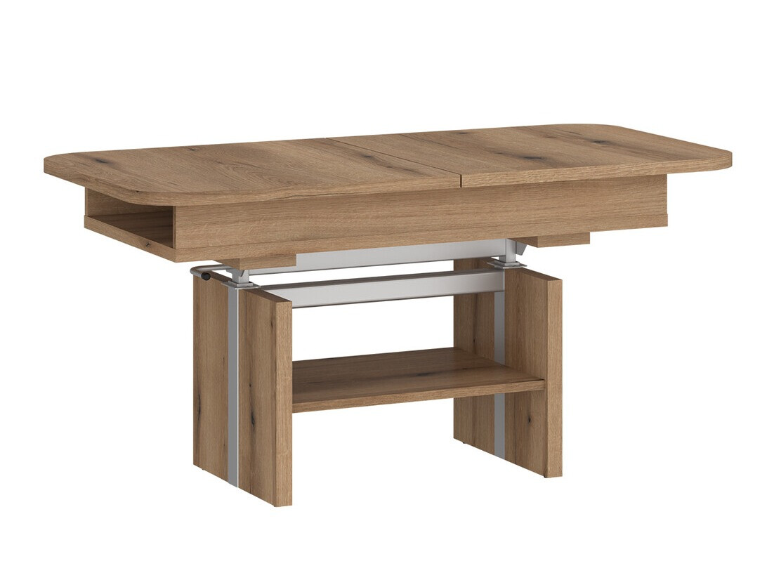 Mesa de centro convertible Ontario 121 (Roble)