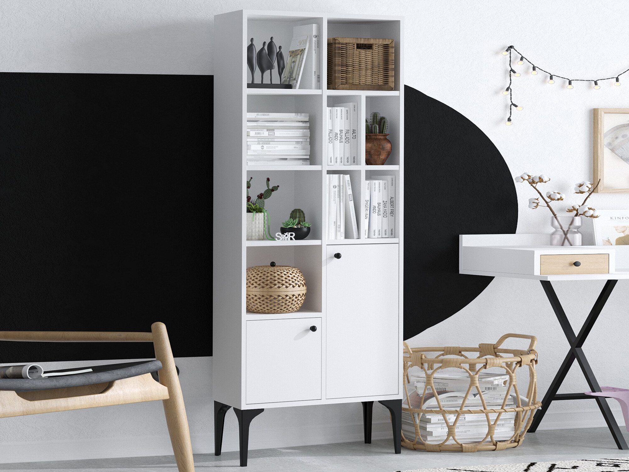 Estantería Sonliro 104 (Blanco)