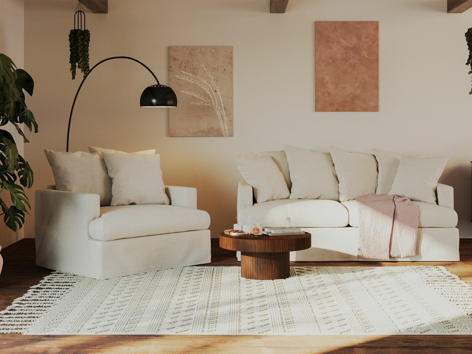 Mesa de centro Evarleva 106 (Nogal)