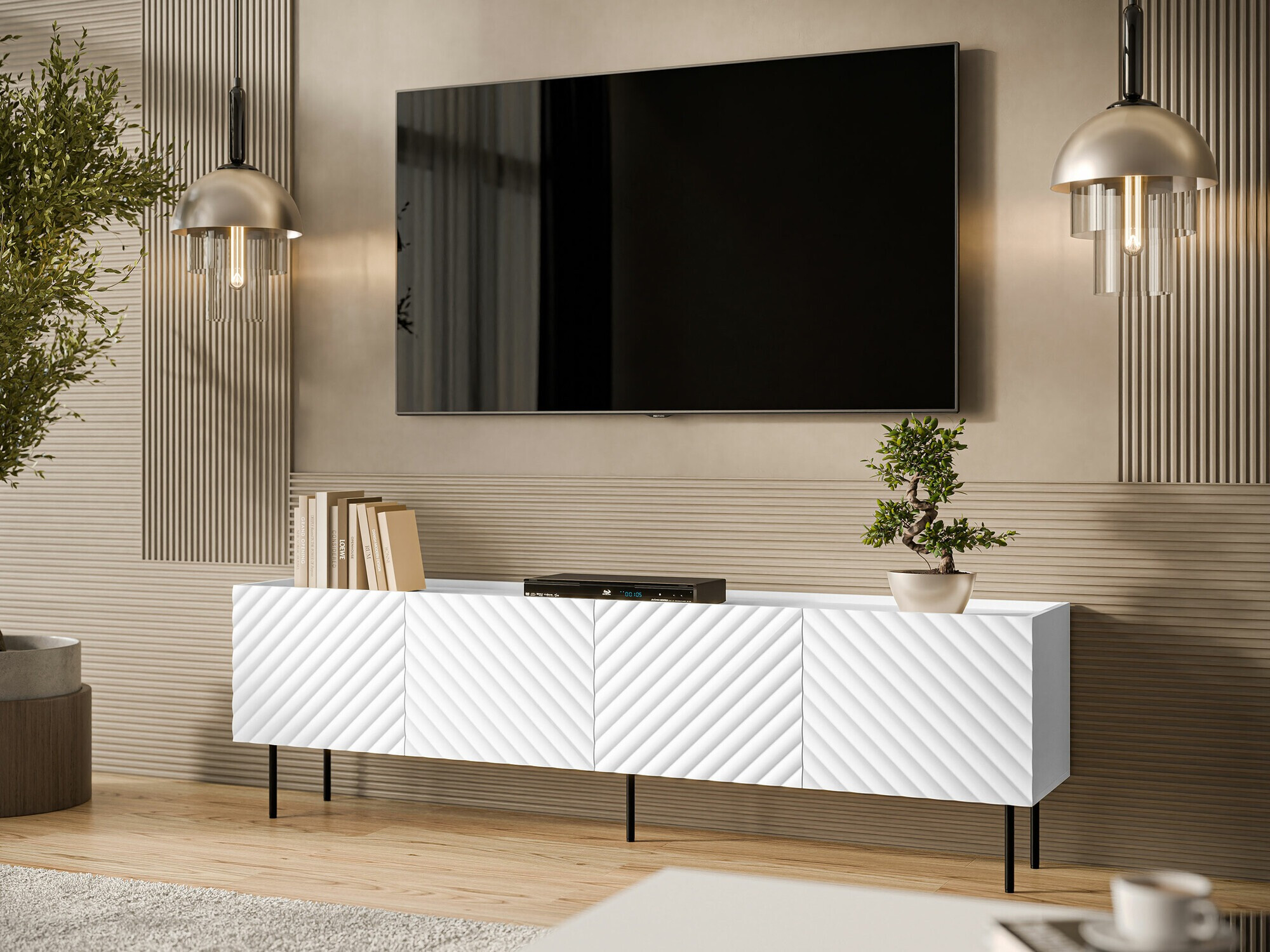 Mueble TV Sillen I (Blanco)