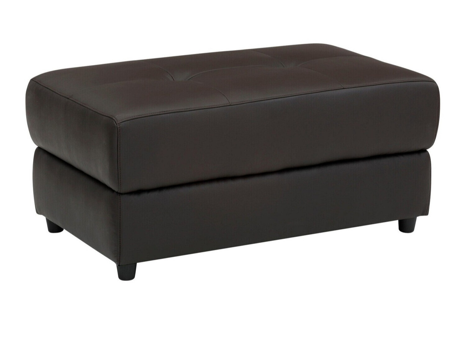 Banco tapizado Denton 612 (Marrón oscuro)