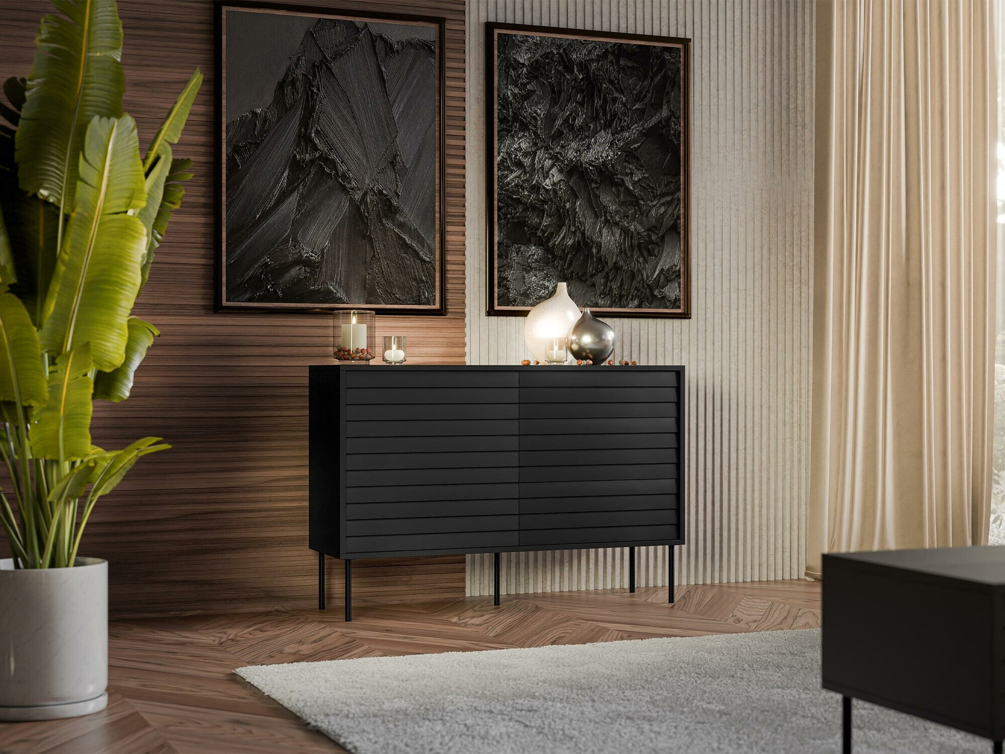 Cómoda Flosoru 101 (Negro)