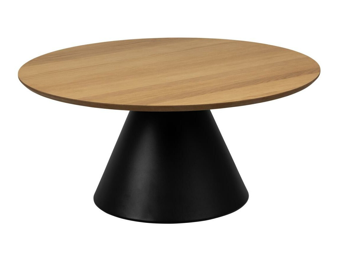 Mesa de centro Norsica 908 (Negro + Roble)
