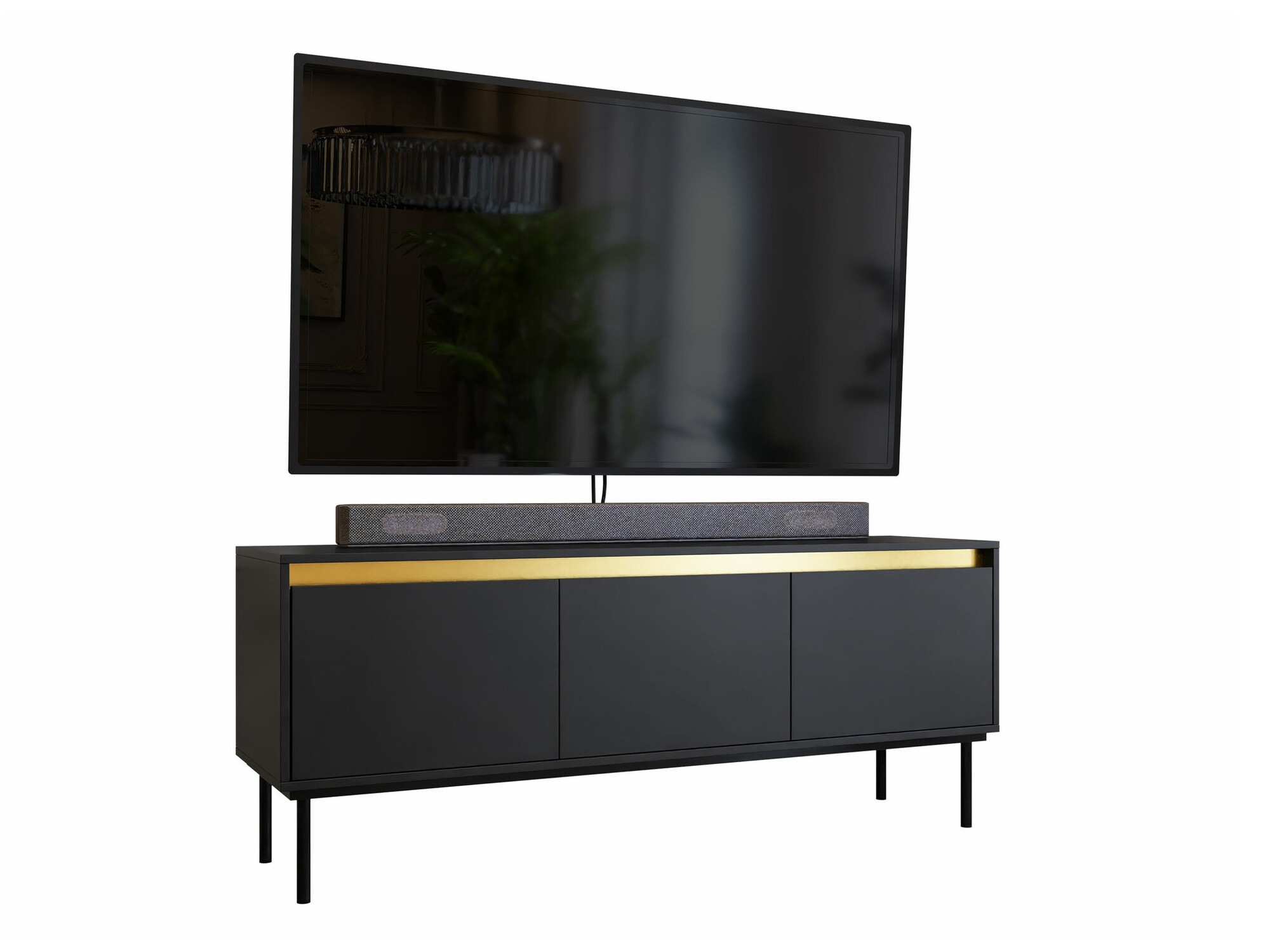 Mueble TV Comfivo Coretro 101 (Negro)
