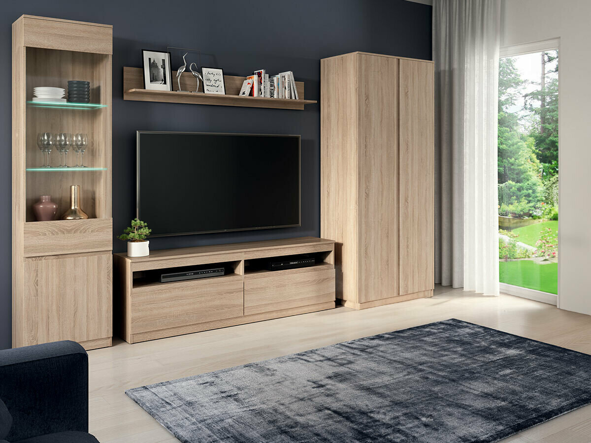 Armario Catelbi 107 (Roble Sonoma)