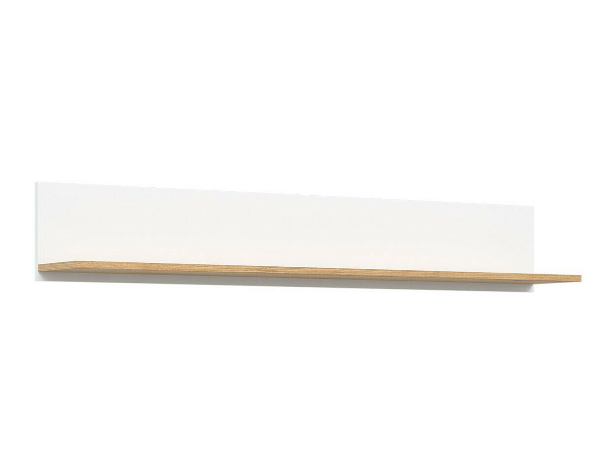 Conjunto para oficina en casa Catelbi 118 (Blanco + Roble)