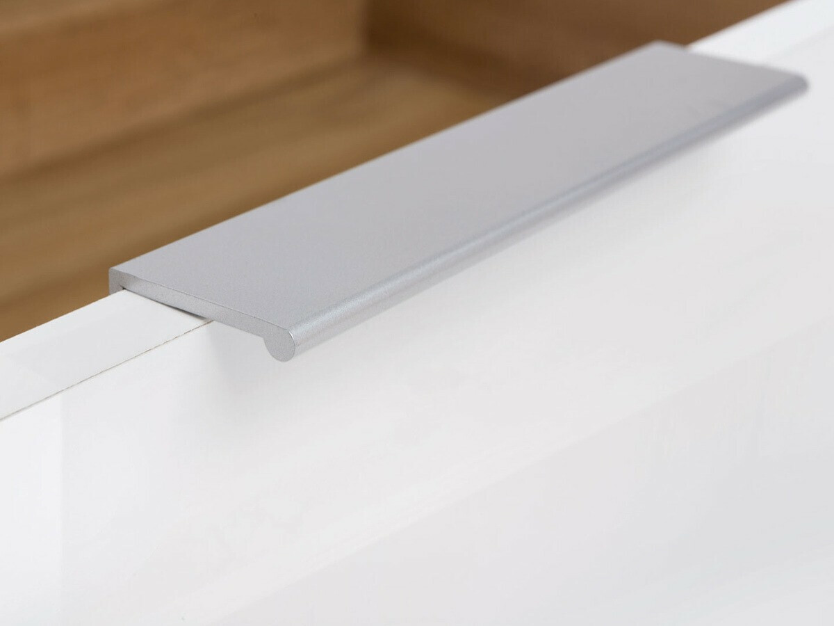 Armario de rincón Tivetra 116 (Roble wotan + Blanco brillante)