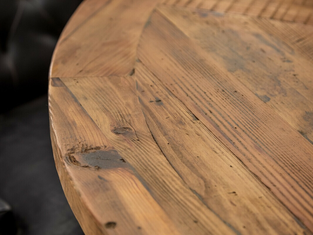 Conjunto de comedor Manor House 184 (Olmo + Blanco + Negro)