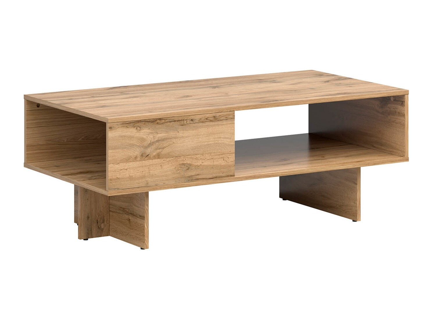 Mesa de centro Tivetra 124 (Roble wotan)
