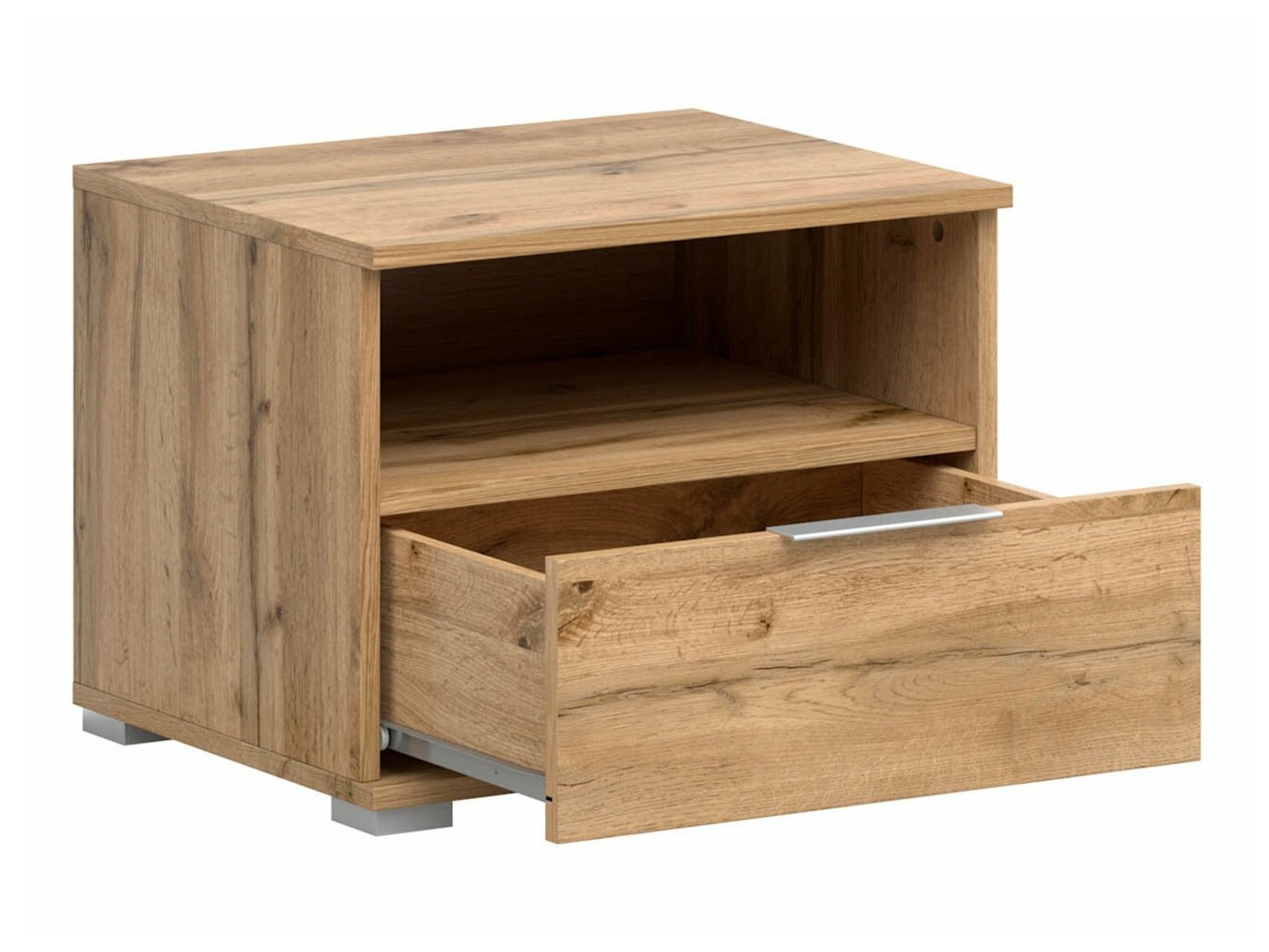 Mesilla de noche Tivetra 114 (Roble wotan)