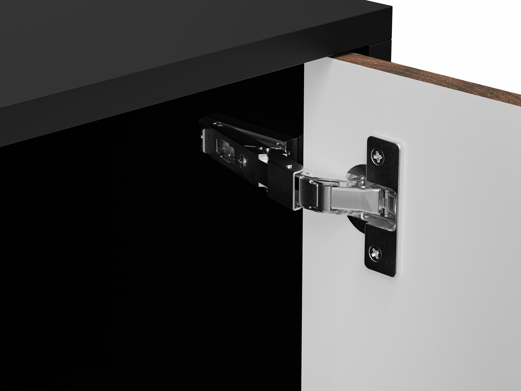 Mueble TV Flosoru 104 (Negro)