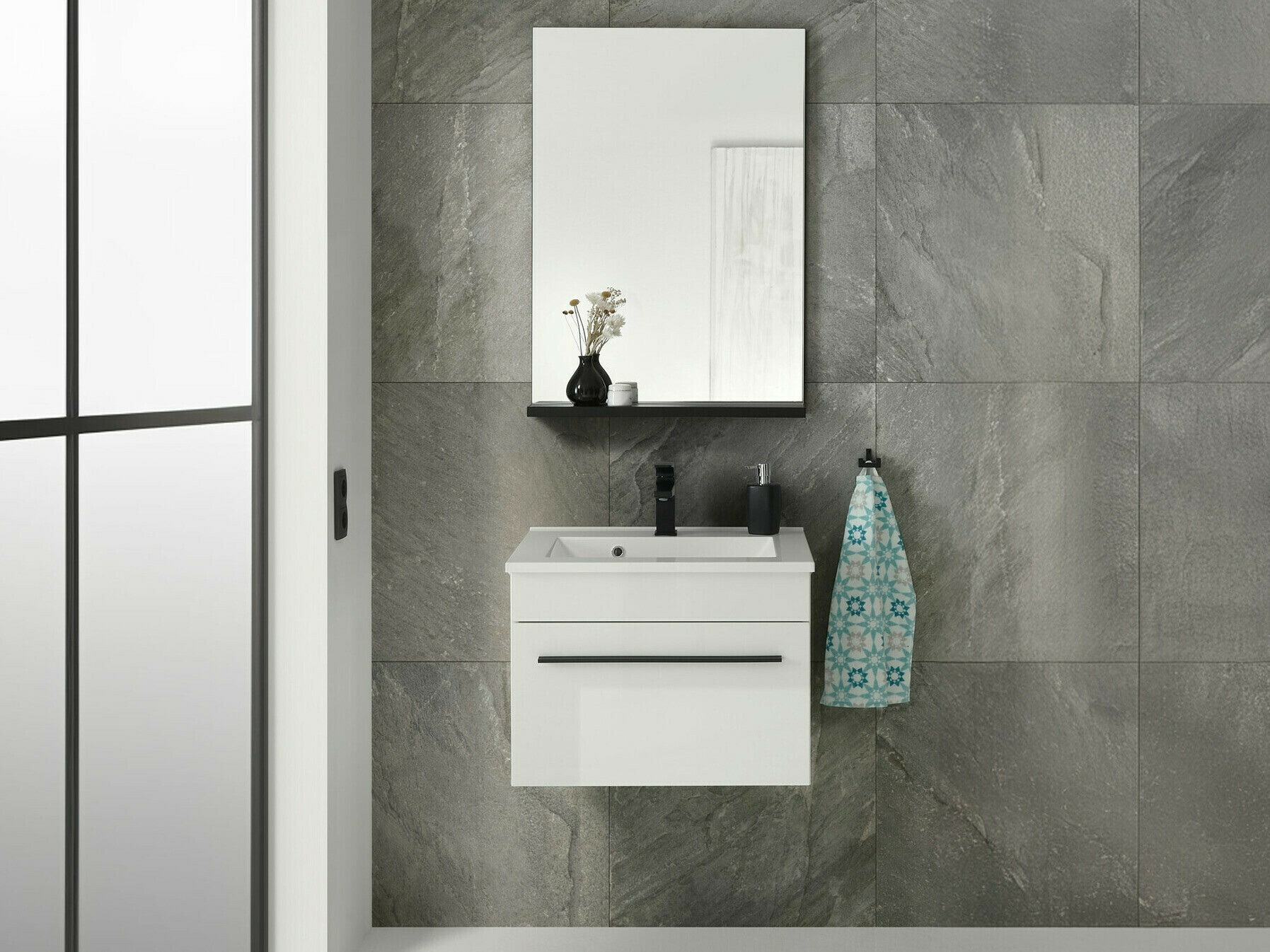 Armario de baño colgante para lavabo Torbelu 102