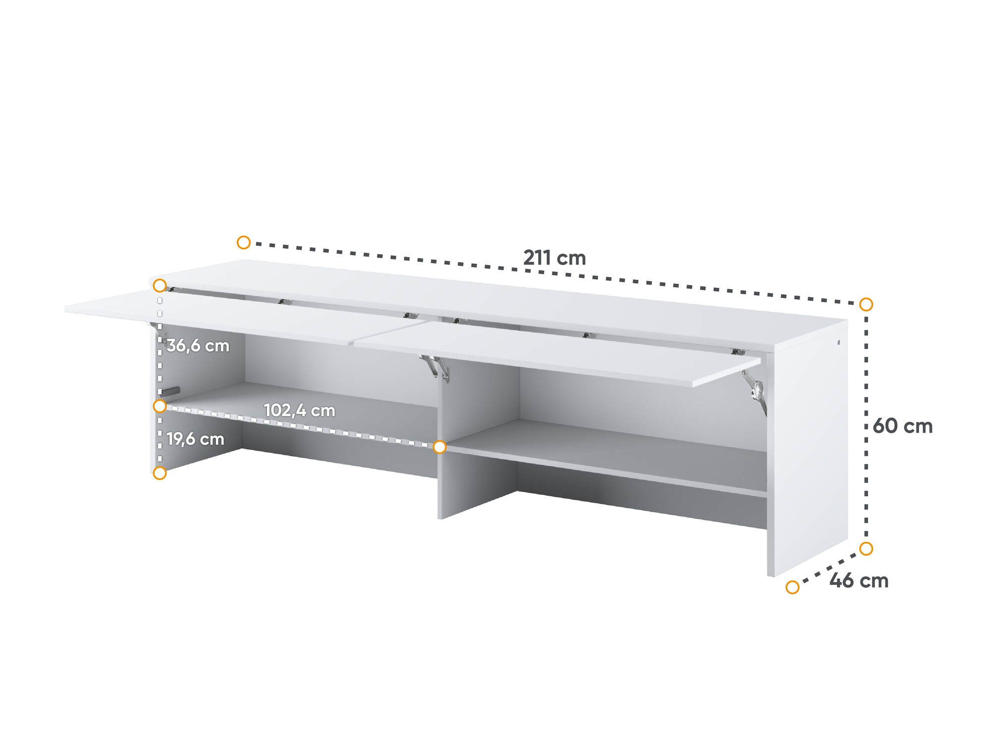 Aparador Concept Lenart III (Blanco)