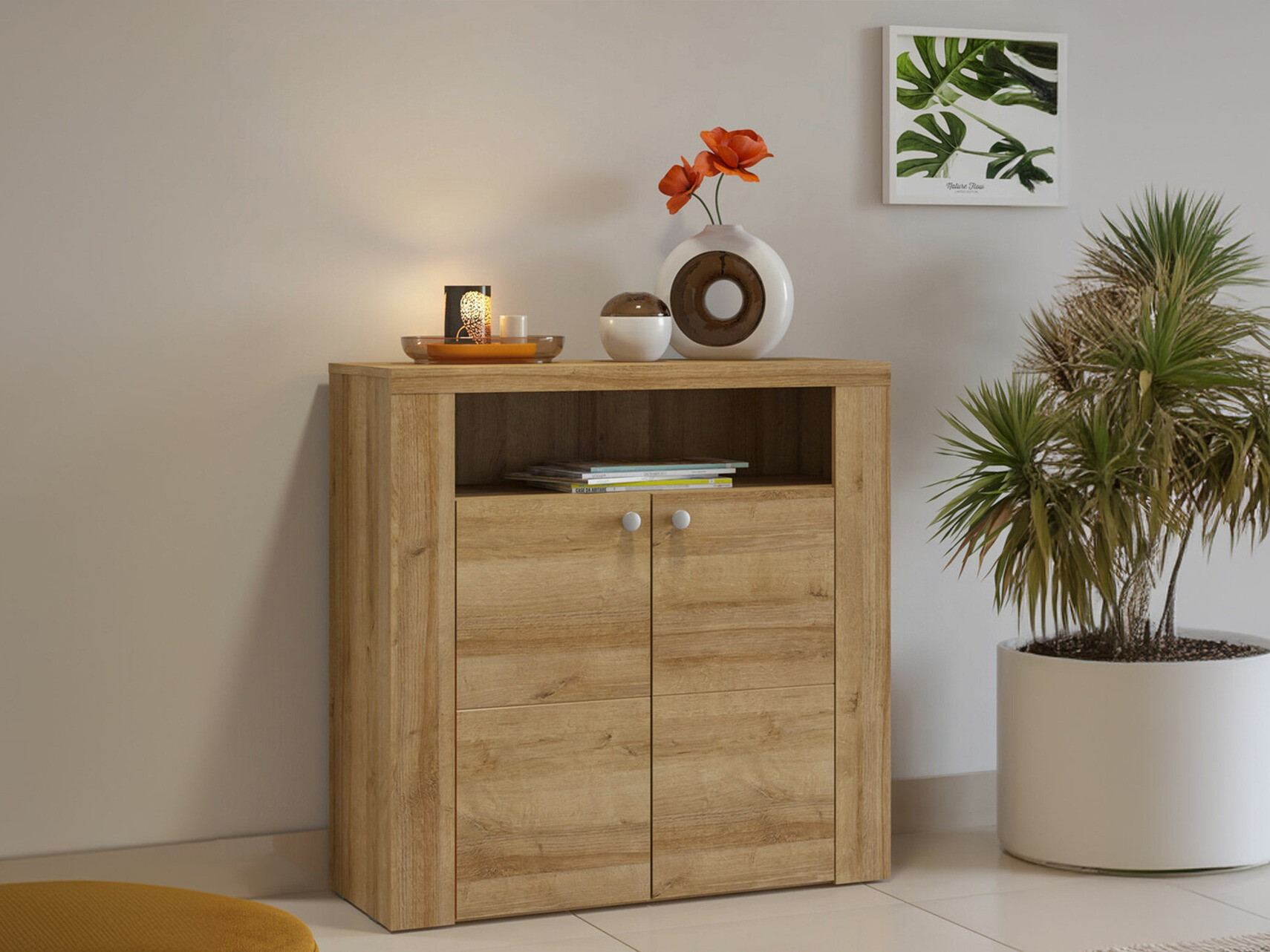 Aparador Salelbo 126 (Riviera roble)