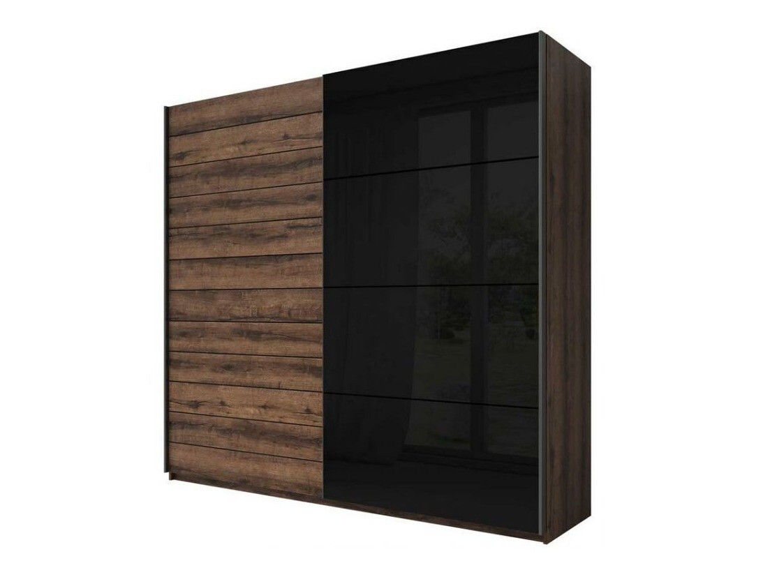 Armario Levruvu 105 (Roble del Monastery + Negro)