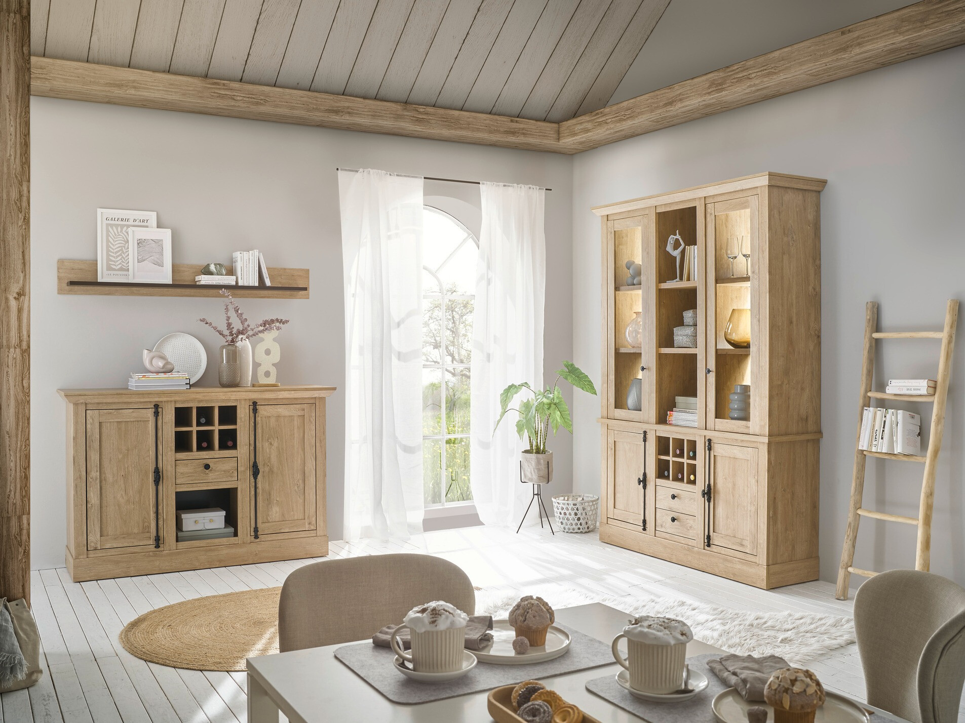 Estantería de pared Torvenu 108