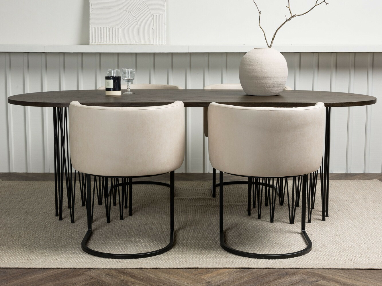 Conjunto de mesas y sillas para comedor Dallas 4059
