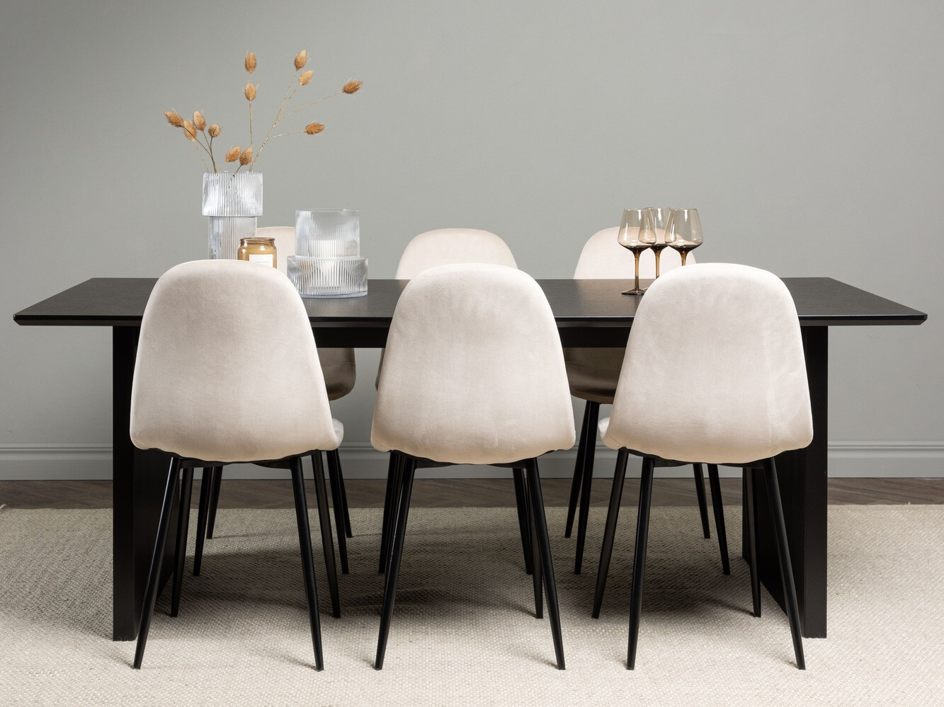 Conjunto de mesas y sillas para comedor Dallas 4185