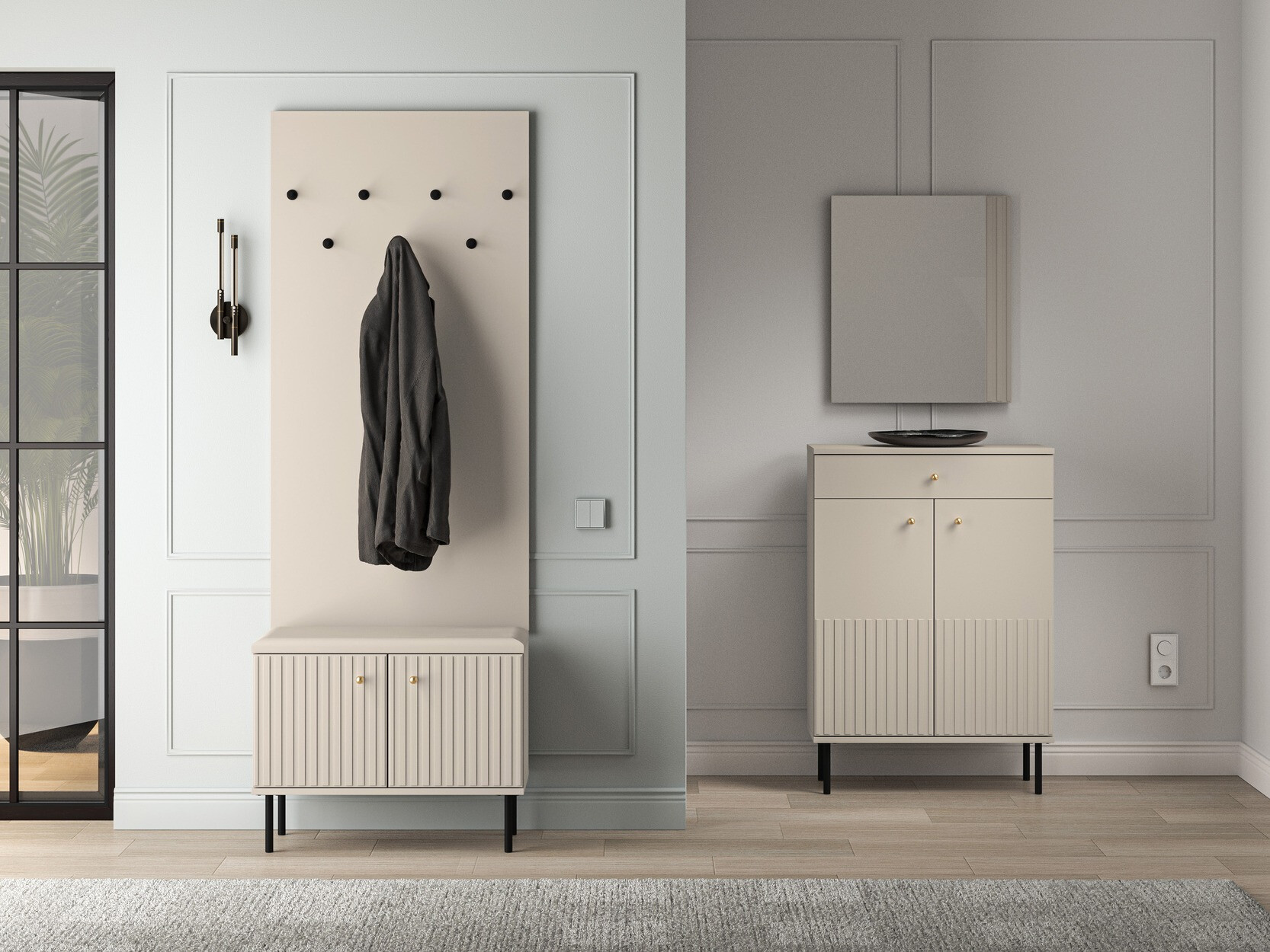 Conjunto para recibidor Marmeli 126