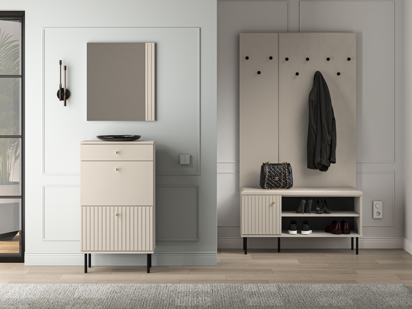 Conjunto para recibidor Marmeli 127