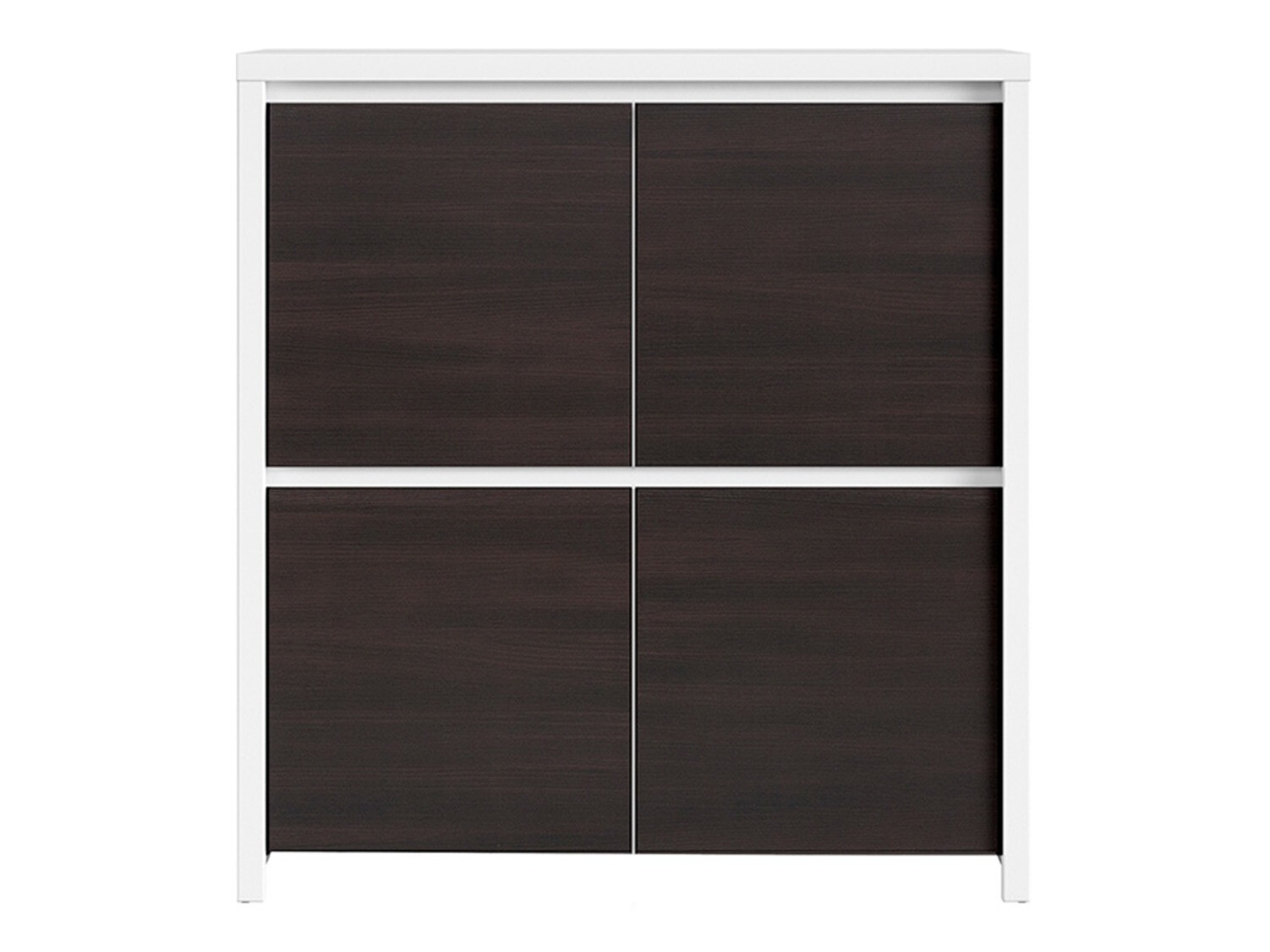 Aparador Nolroma 104 (Blanco + Wengué)