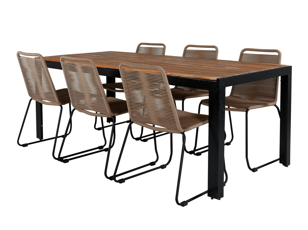 Conjunto de mesa y sillas Dallas 2907