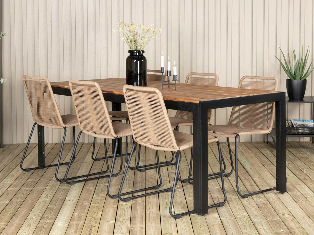 Conjunto de mesa y sillas Dallas 2907