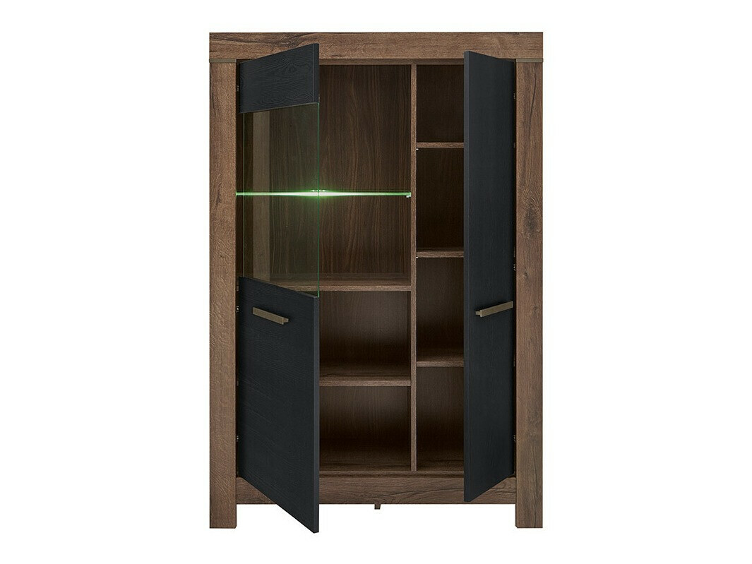 Conjunto de salón Dunfelu 105 (Roble del Monastery + roble negro)