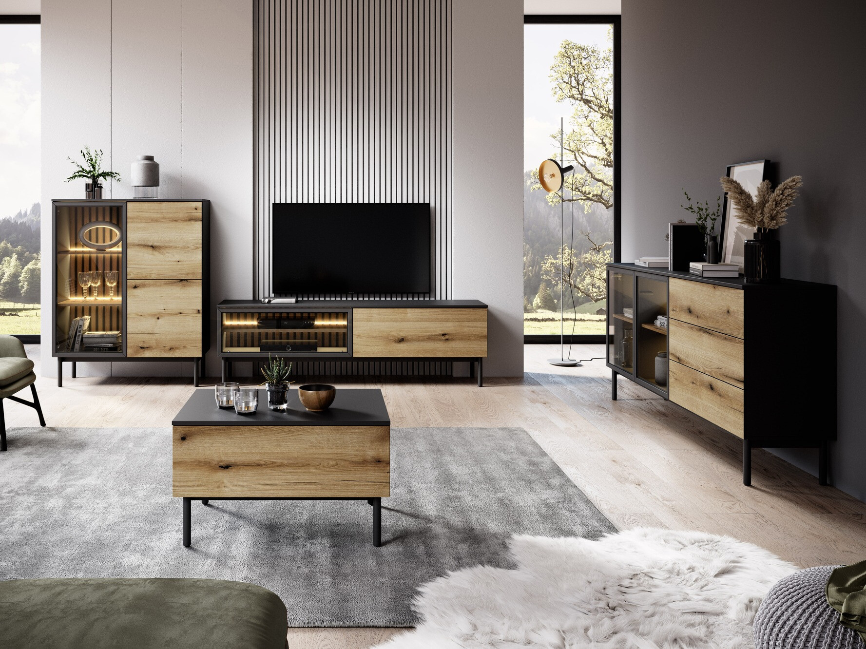 Conjunto de salón Livmave 107 (Si)