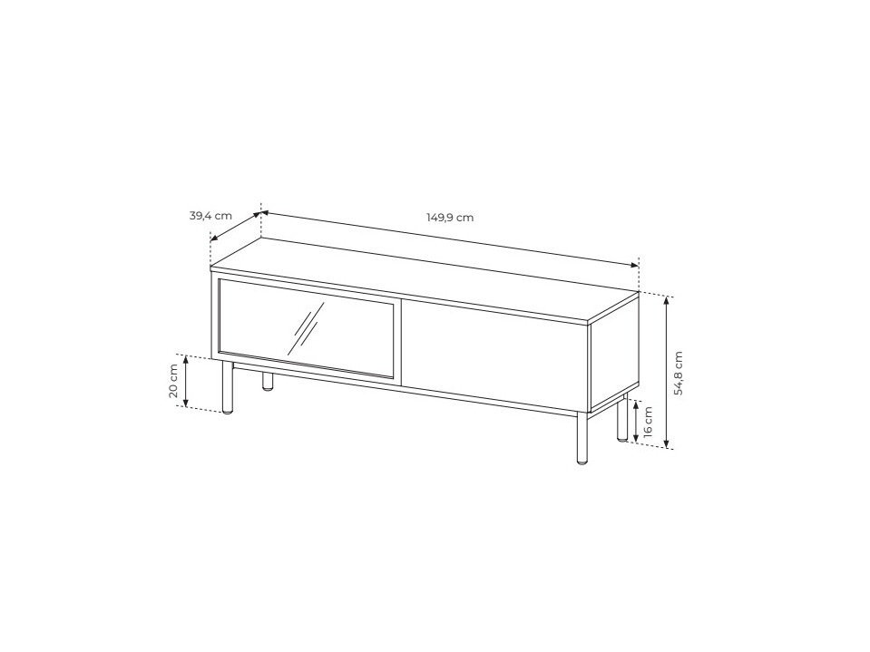 Mueble TV Livmave 104