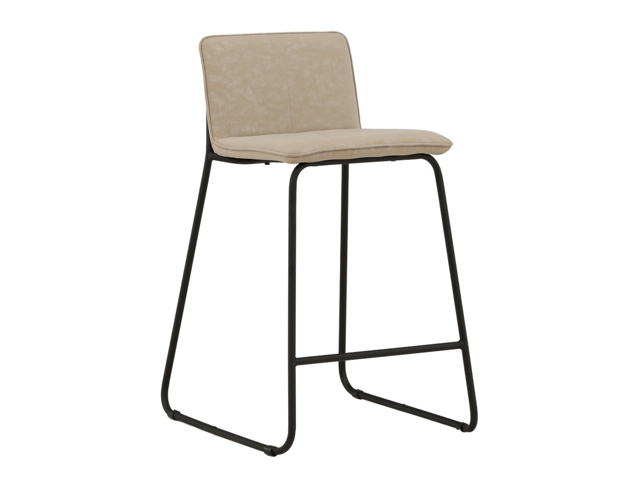Taburete alto Dallas 3235 (Beige + Negro)