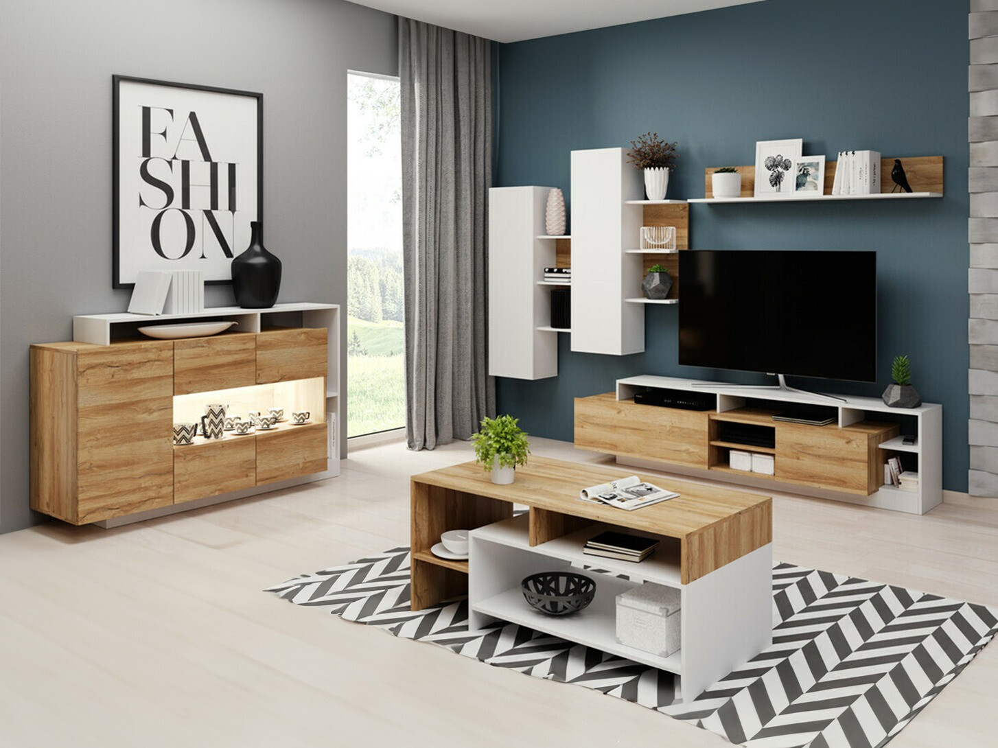 Conjunto de salón Fivfivi 103