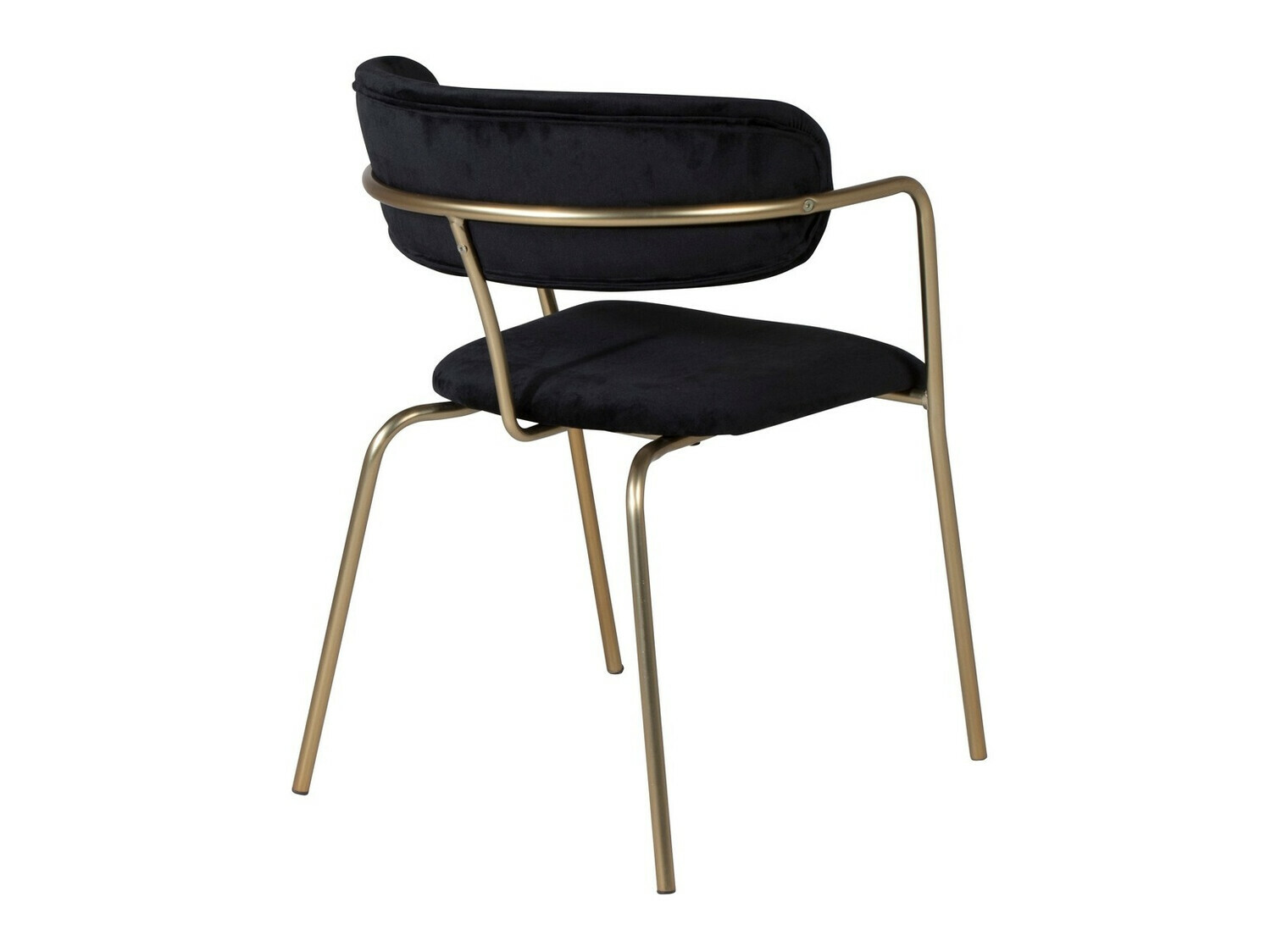 Silla Dallas 108 (Negro + Latón)