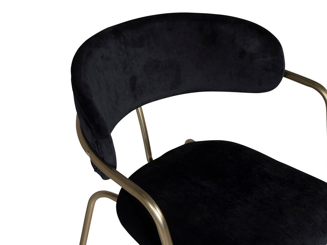 Silla Dallas 108 (Negro + Latón)