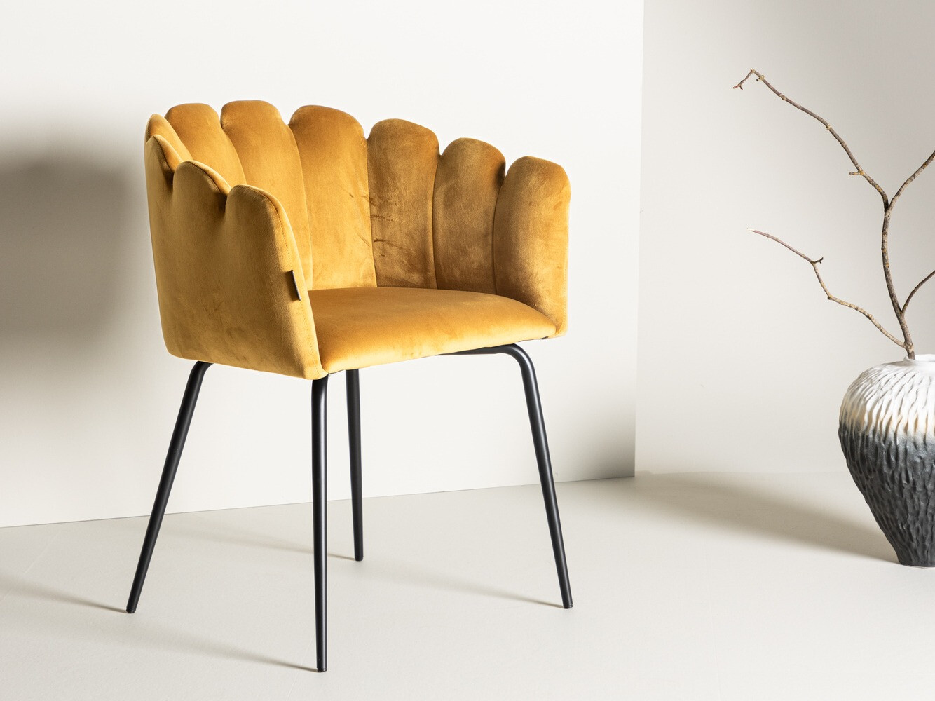 Silla Dallas 134 (Amarillo + Negro)