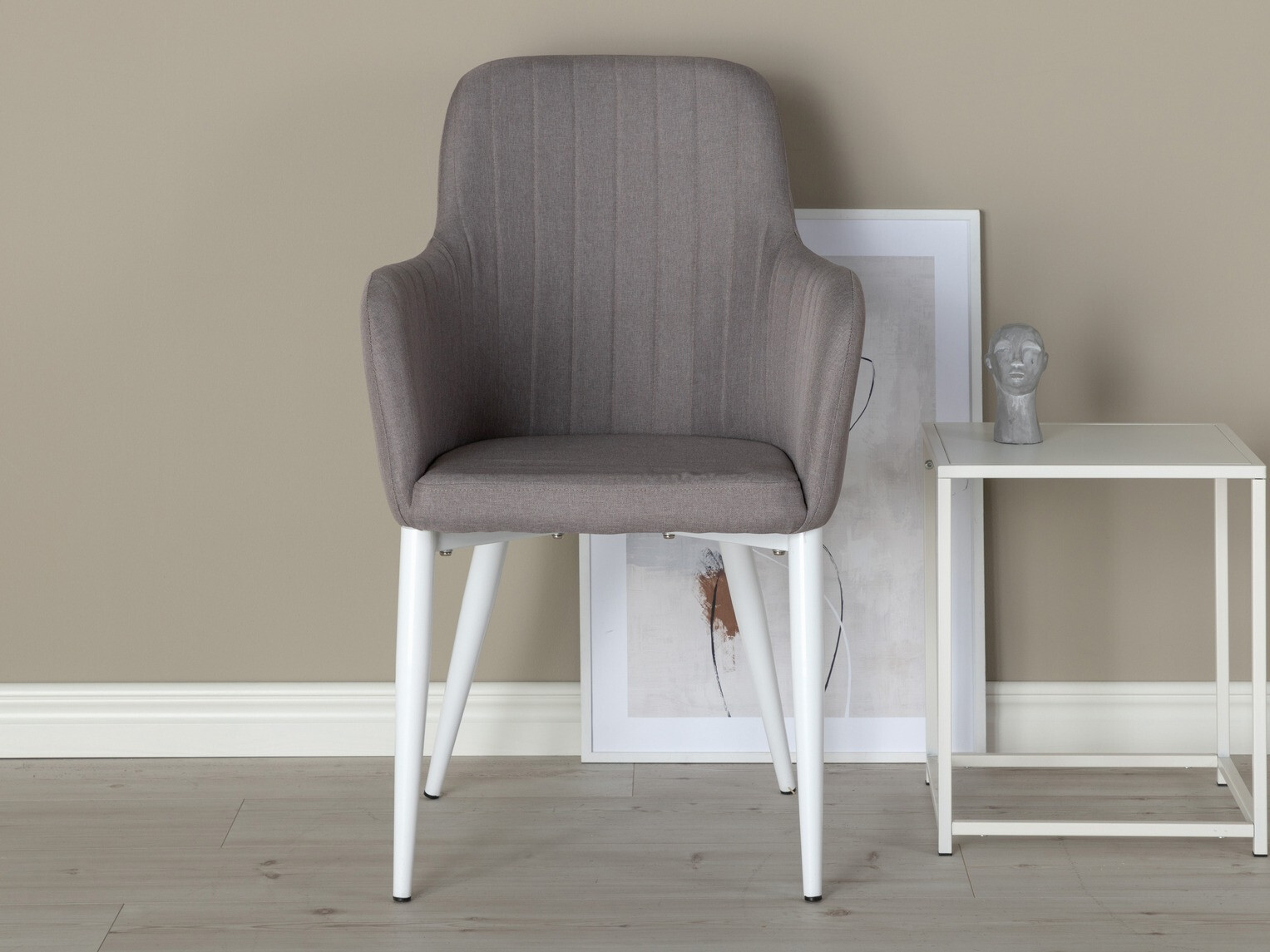 Silla Dallas 156 (Gris + Blanco)