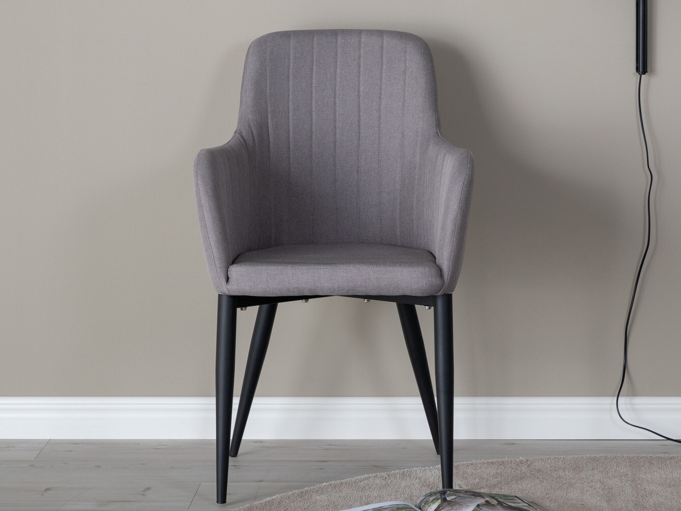 Silla Dallas 156 (Gris + Negro)