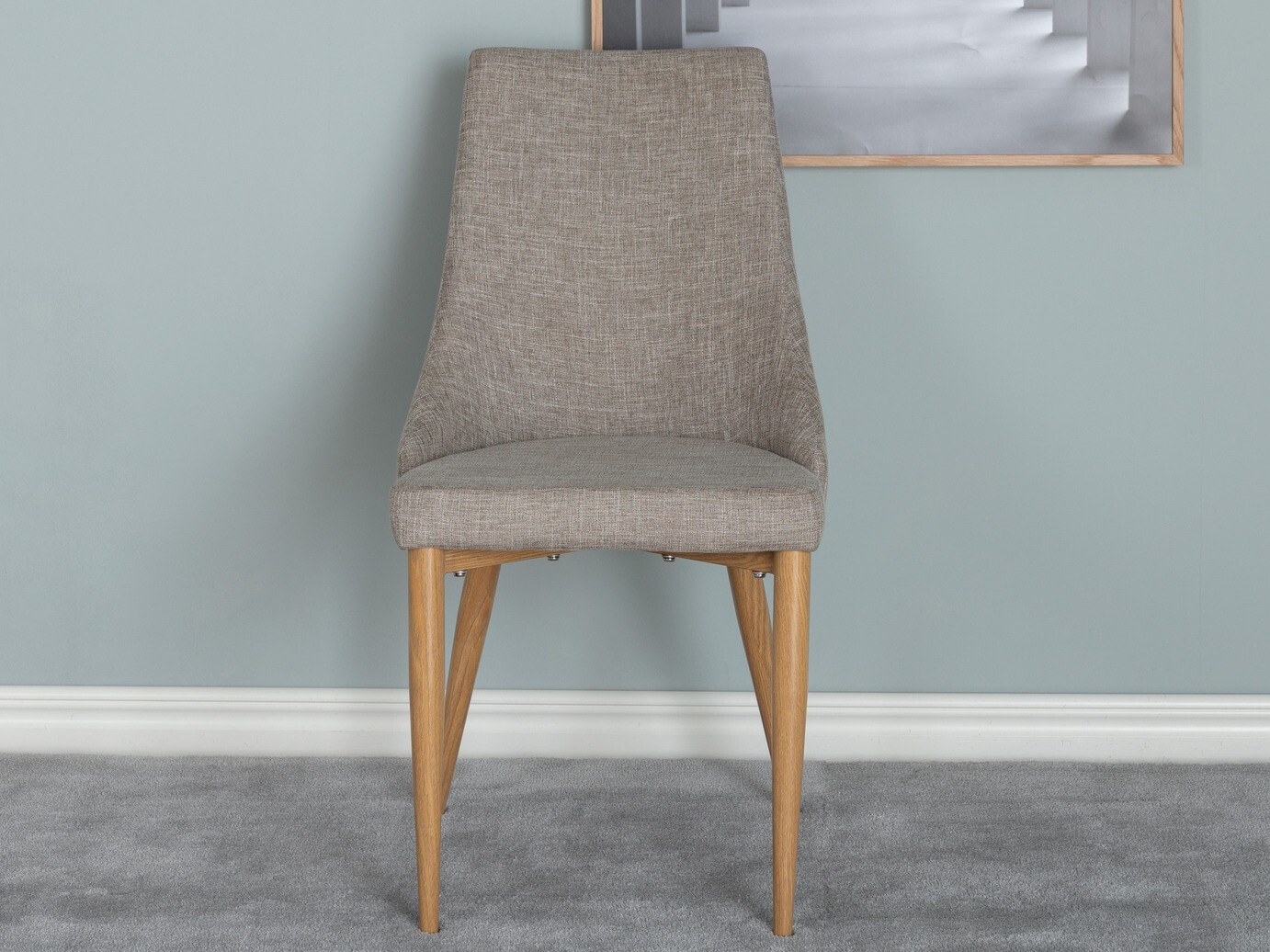 Silla Dallas 159 (Gris + Marrón)