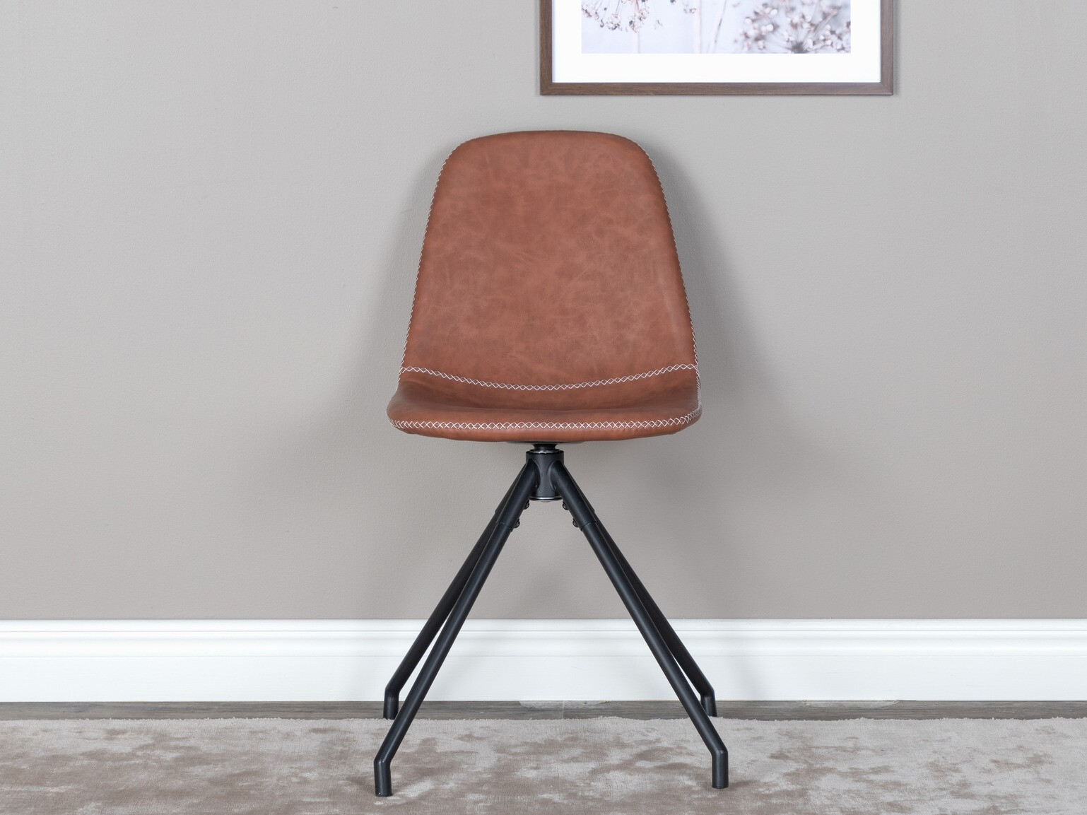 Silla Dallas 166 (Marrón)