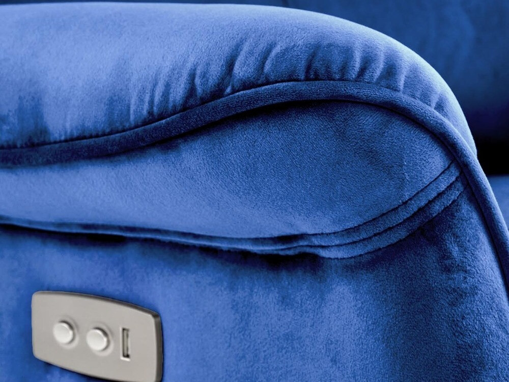 Sillón reclinable Houston 1543 (Azul)