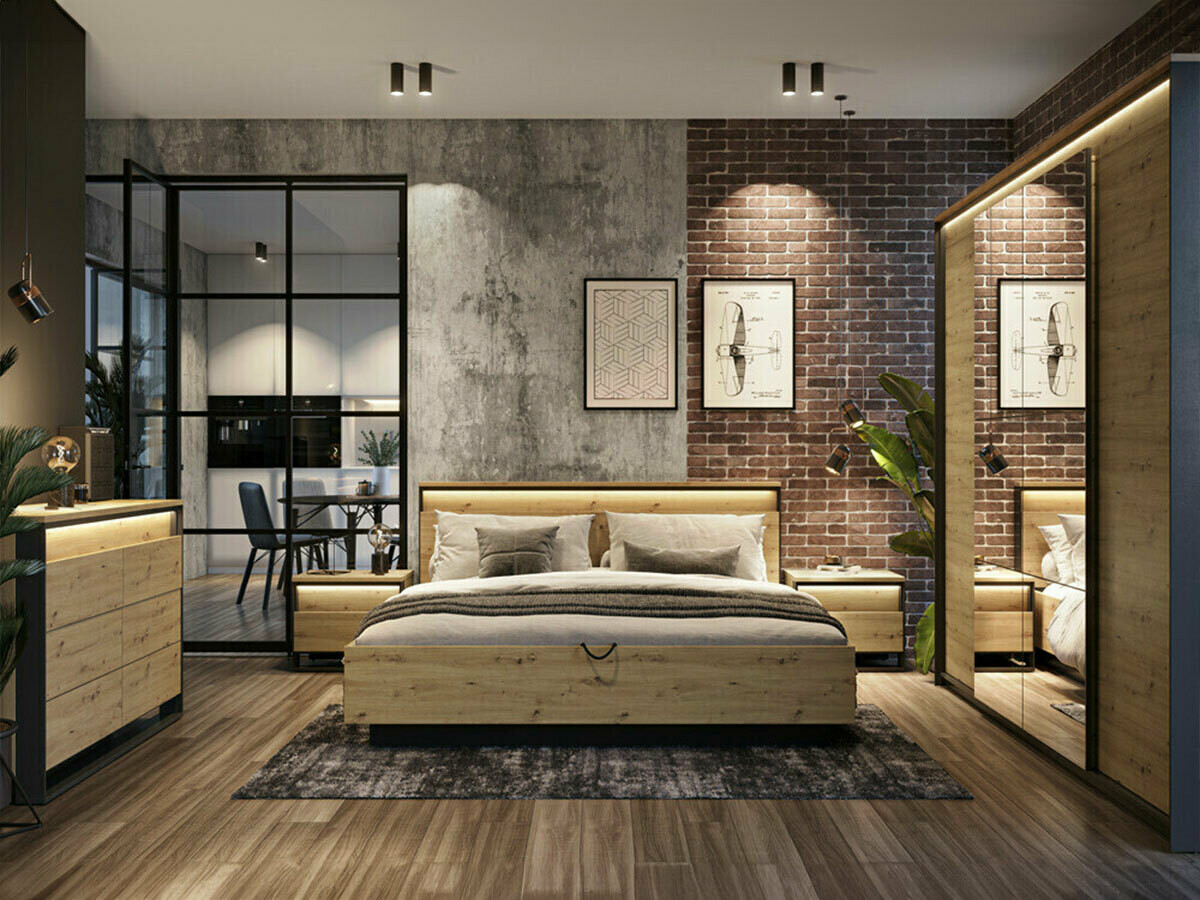 Conjunto de dormitorio Luliru 141