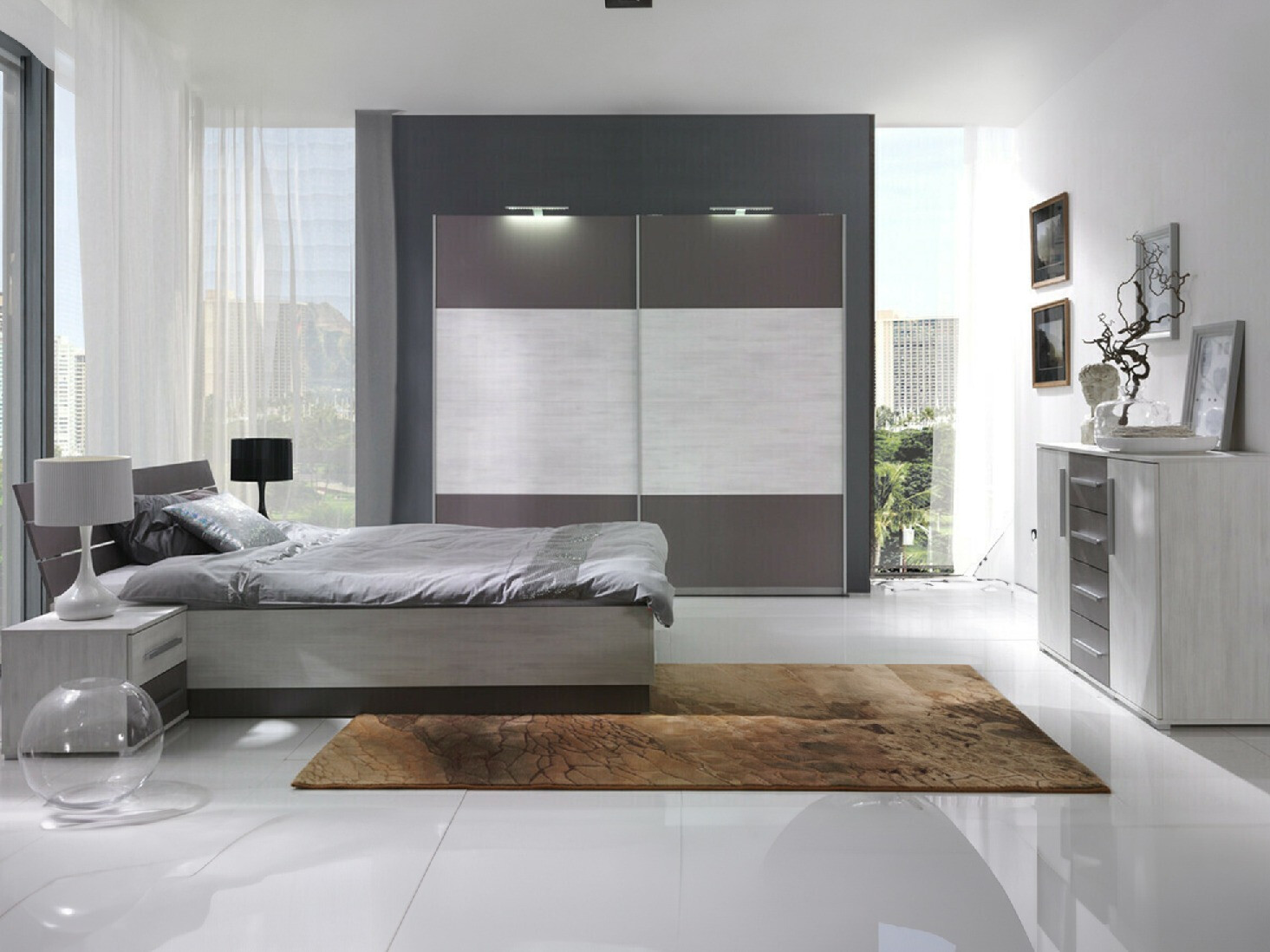 Estilo Nórdico - dormitorio madera clara