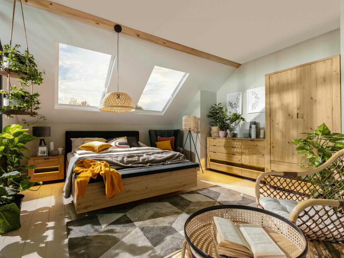 Conjunto de dormitorio Sermeli 113